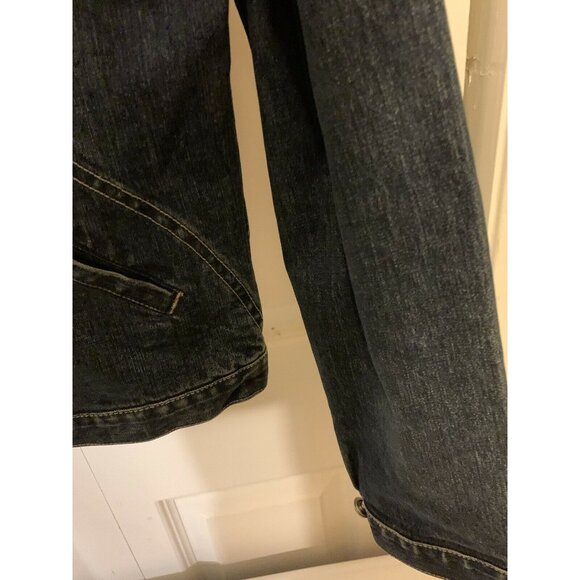 Marithe Francois Girbaud Denim jean Jacket, Blue Women Sz‎ XL - Picture 5 of 9